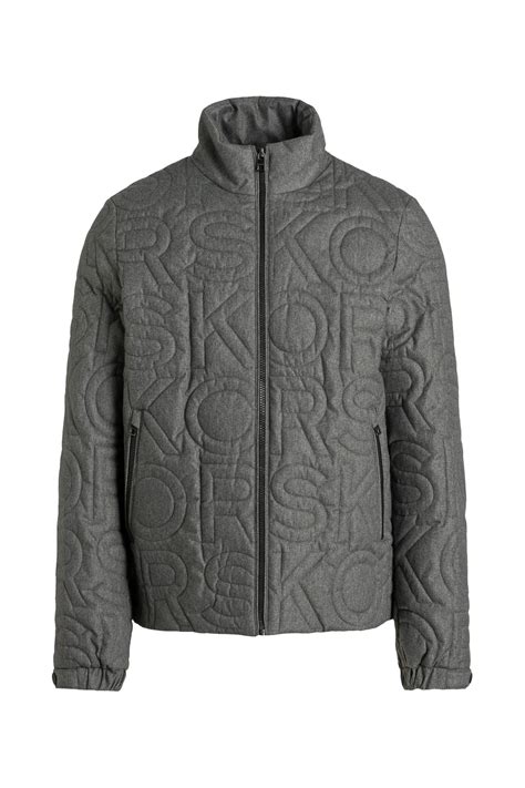 michael kors steppjacke herren grau|Designer.